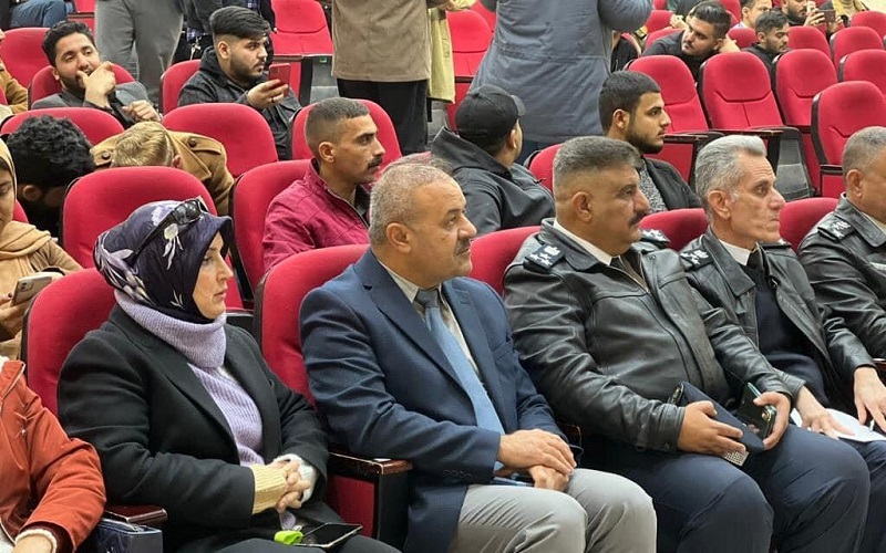 مشاركة كلية التربية الاساسية بندوة توعوية تحت عنوان (التوعية المرورية واهميتها في الحفاظ على سلامة المواطنين وممتلكاتهم )